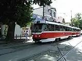 タトラT3（更新車両）（2017年撮影）