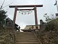 人見神社　鳥居