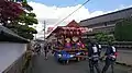 太鼓屋台「春日山」巡行