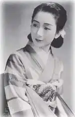 生前の園井恵子。