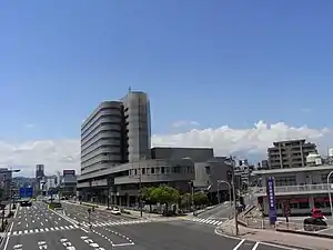 広島県立広島産業会館西館。