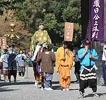 織田公上洛列