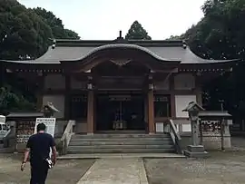 東大野八幡神社　拝殿