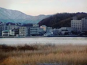 柴山潟と片山津温泉