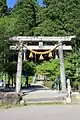 根道神社-鳥居1