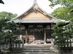 鎮国守国神社拝殿