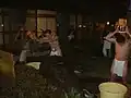 歳末迎春大祭水行祭 一般者との水行（2004年）