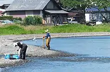 琵琶湖での漁