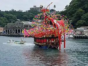 海上渡御の模様（2017年）