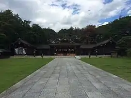 長野県護国神社　拝殿