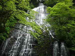 初夏の龍双ヶ滝