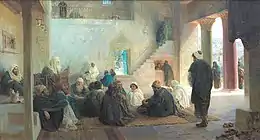 Christ among the doctors(1896)トレチャコフ美術館