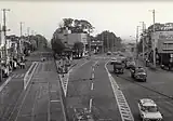 1968年の秋 玉電瀬田駅を望む