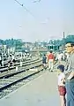 1969年頃 二子玉川駅ホームにて