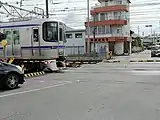 愛知環状鉄道唯一の踏切