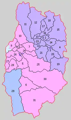 町村制施行時の北秋田郡