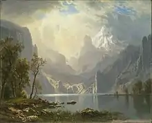 Lake Tahoe (1868), Fogg Art Museum, ケンブリッジ (マサチューセッツ州)