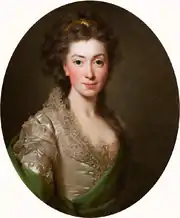 アレクサンドル・ロスラン - Portret Izabeli z Flemingów Czartoryskiej, 1774