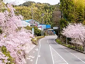 阿南市の玄関口（道の駅わじきから望む阿瀬比町）