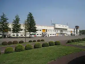 青森県総合運動公園陸上競技場外観