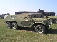 BTR-152の車体側面