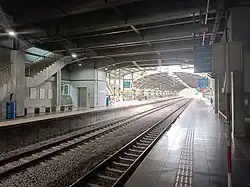 バンク・ネガラ駅ホーム