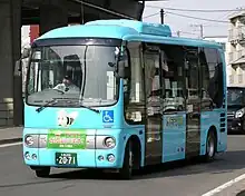 ビーバス新車両（日野・ポンチョ）