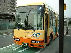 桶川市内循環バス「べにばなGO」三菱ふそう・エアロミディME