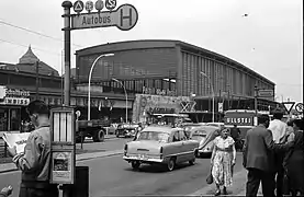 1957年当時の動物園駅