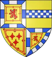 Arms of Stewart of Moray