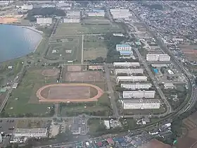 武山駐屯地の全景