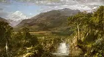 『アンデスの中心（英語版）（The Heart of the Andes）』（1859年）