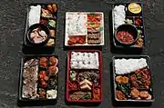 韓国のコンビニで売られている弁当