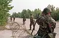 ノースカロライナ州での軍事演習に参加するスロバキア軍兵士（1996年）