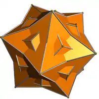 Great ditrigonal dodecacronic hexecontahedron