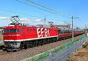 EF81 95「レインボー色」