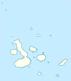 サンチャゴ島 (ガラパゴス)の位置（ガラパゴス諸島内）