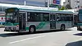 10.5 m車KL-HR1JNEE遠鉄バス中扉グライドスライドドア