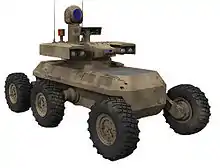 XM1219 Armed Robotic Vehicle