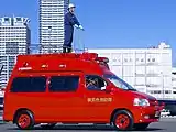 指揮車トヨタ・グランビア（横浜市消防局〔撮影当時〕）