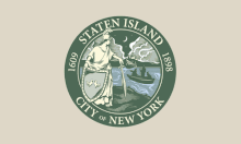 Staten Islandの旗