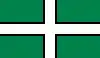 St Petroc's flag of Devon