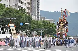 船鉾（2017年7月17日撮影）