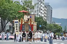 白楽天山（2017年7月17日撮影）