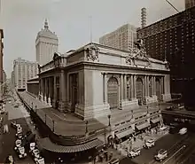 三代目駅舎　1936年（連邦作家計画の一環として撮影された写真）