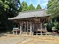 清水峯神社拝殿