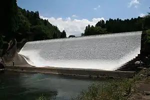 白水ダム（大分県竹田市）