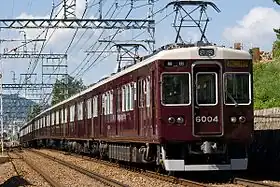 6000系（山本駅 ‐ 雲雀丘花屋敷駅間）