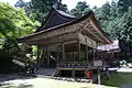 日吉大社の摂社・白山姫神社拝殿と本殿（重文）