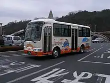 日野リエッセ 井原あいあいバス H0602号車 PB-RX6JFAA （井原駅前）